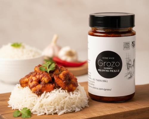 Prawns Pickle (500 Grams) img