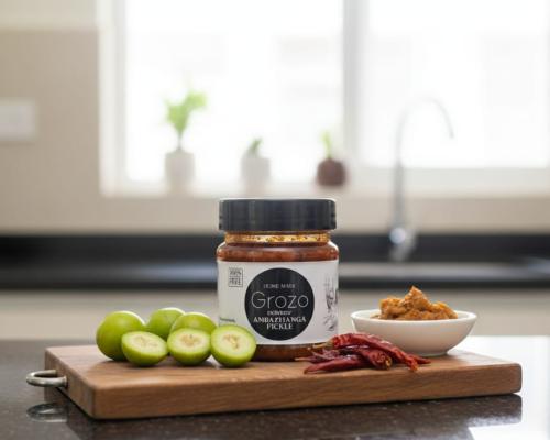 Hog Plum(Ambazhanga) Pickle (100 Grams) img