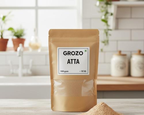 Atta – Premium Whole Wheat Flour | 1000g | Stone-Ground For Soft Rotis & Healthy Baking img